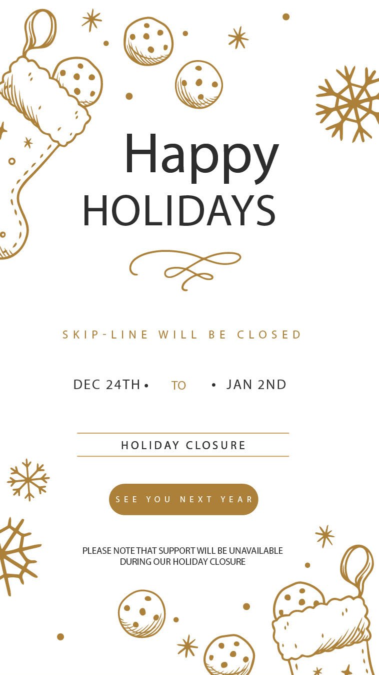 HOLIDAY Closure-1